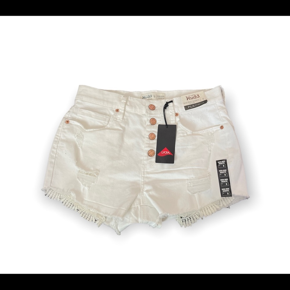 Mudd White Shorts (junior)